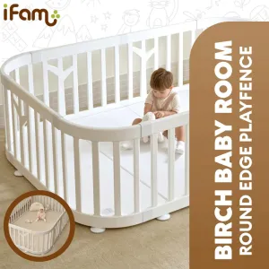 Haenim Toys- IFAM Birch Round Baby Room with fitted mat