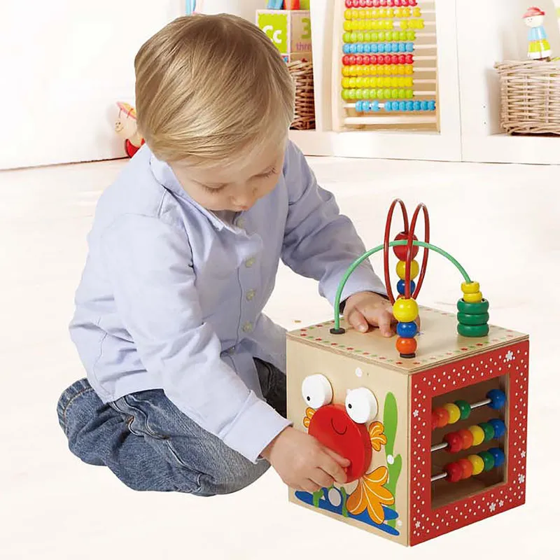 Hape Pepe and Friends activity Cube