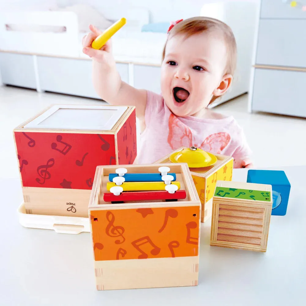 Hape Wooden Stacking Music Set