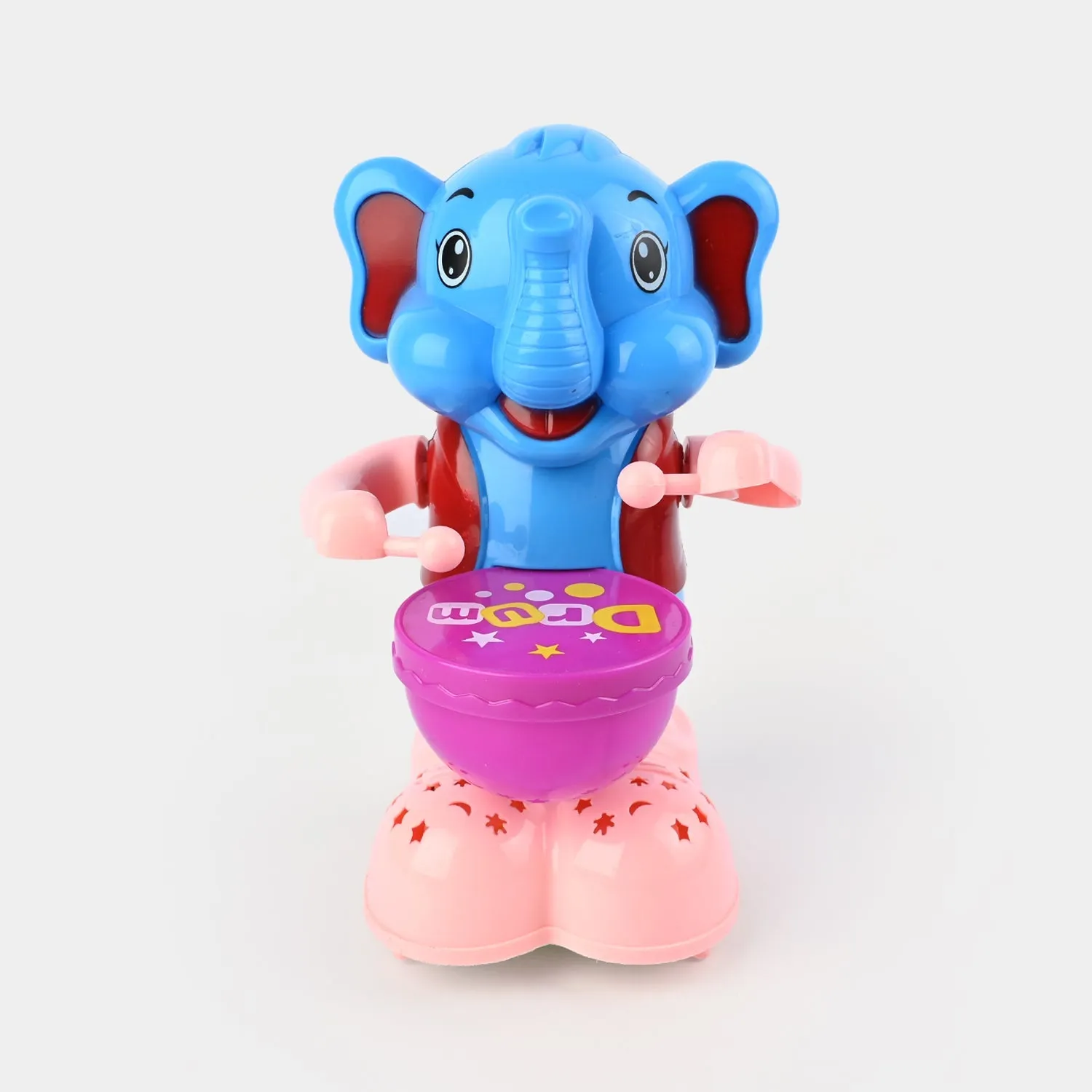 Happy Drummer Toy with Colorful Flashing Lights