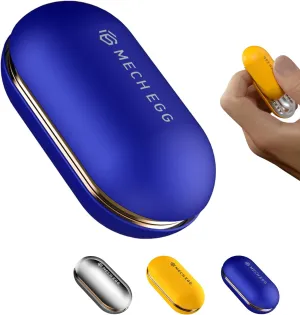 Haptic Feedback$ EDC Magnetic Fidget Toys Adults$ Anxiety ADHD Focus Sensory Gift for Friends$ Office orchestral suppress mechanic & Travel (Blue) Metal Fidget Slider for Adults �C Silky-Smooth Stress Relief Toy with Click Sounds 