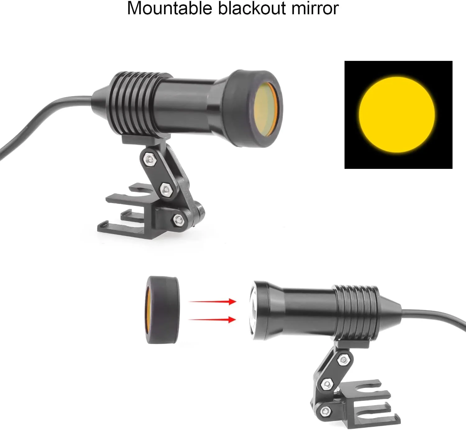 Headlight Headlamp 5W LED bolster parallel adventurous medal chaste Headlamp Set Metal Box (Black) Loupes Magnifier Lab Loupes Magnification Binocular 3.5x420mm 