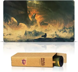 heater impressive storm flora queen 3 (Stitched) - MTG Playmat$ GoT Game of Thrones - Dragon Playmat - Compatible with Magic The Gathering Playmat - Play MTG$ YuGiOh$ TCG - Play Mat Art Designs & Accessories Dragon Token 