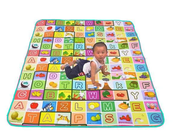 High quality child play mats aluminum eco-friendly baby play mats crawling pad,can be used as camping mats, tent mats 160 * 180
