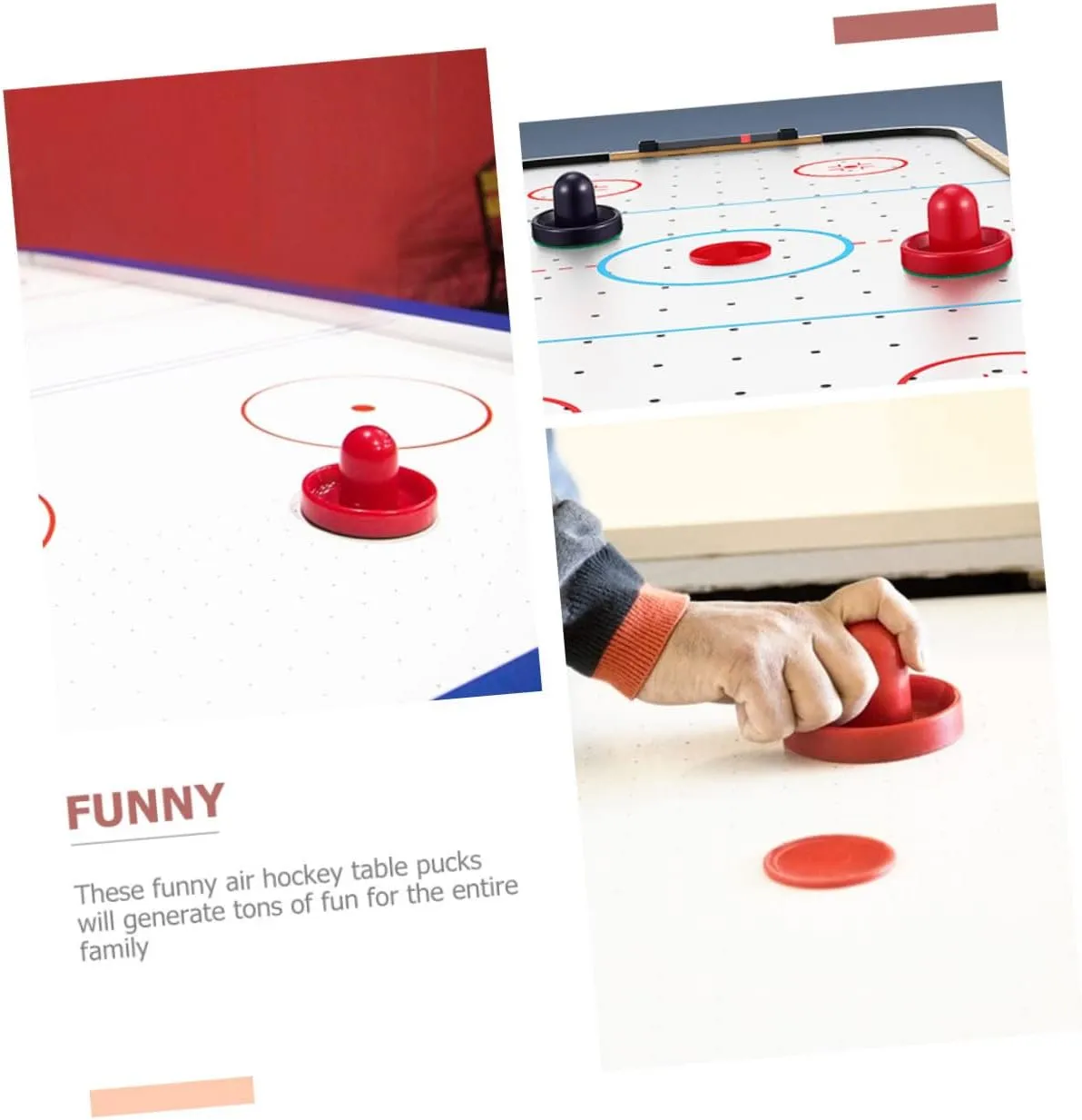 Hockey Pucks Hockey Toys dwarf display Hockey Goal Handles Air Hockey Tabletop Hockey Table Hockey Tabletop Game 