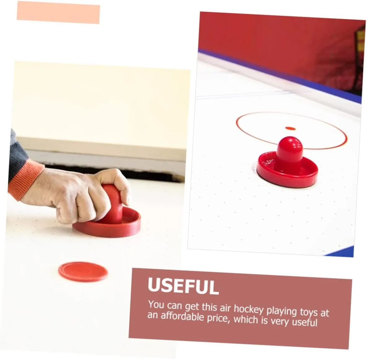 Hockey Pucks Hockey Toys dwarf display Hockey Goal Handles Air Hockey Tabletop Hockey Table Hockey Tabletop Game 