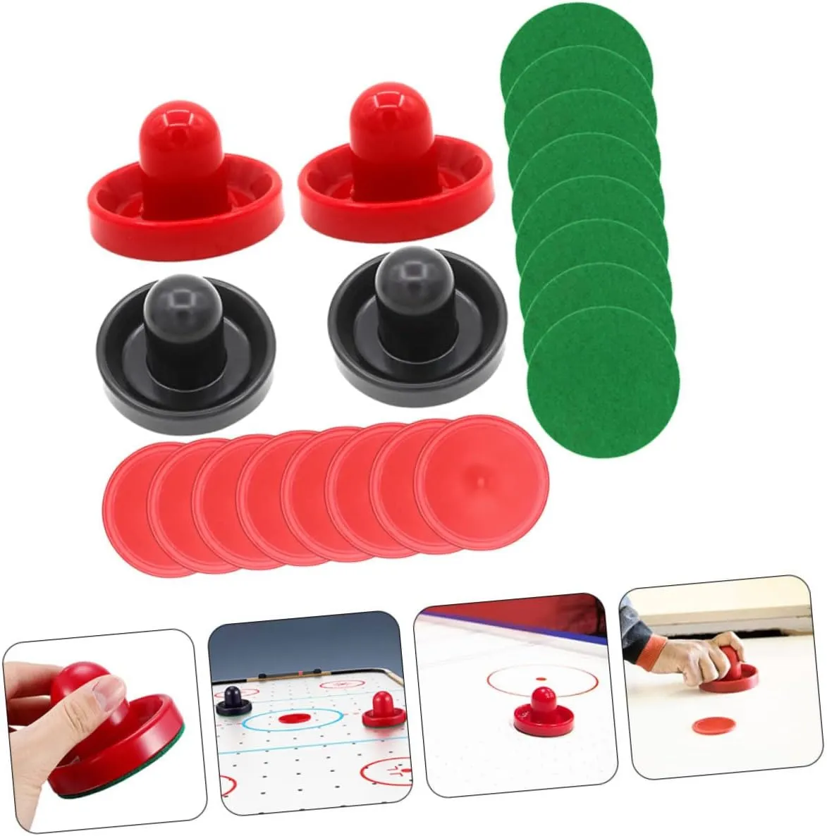 Hockey Pucks Hockey Toys dwarf display Hockey Goal Handles Air Hockey Tabletop Hockey Table Hockey Tabletop Game 