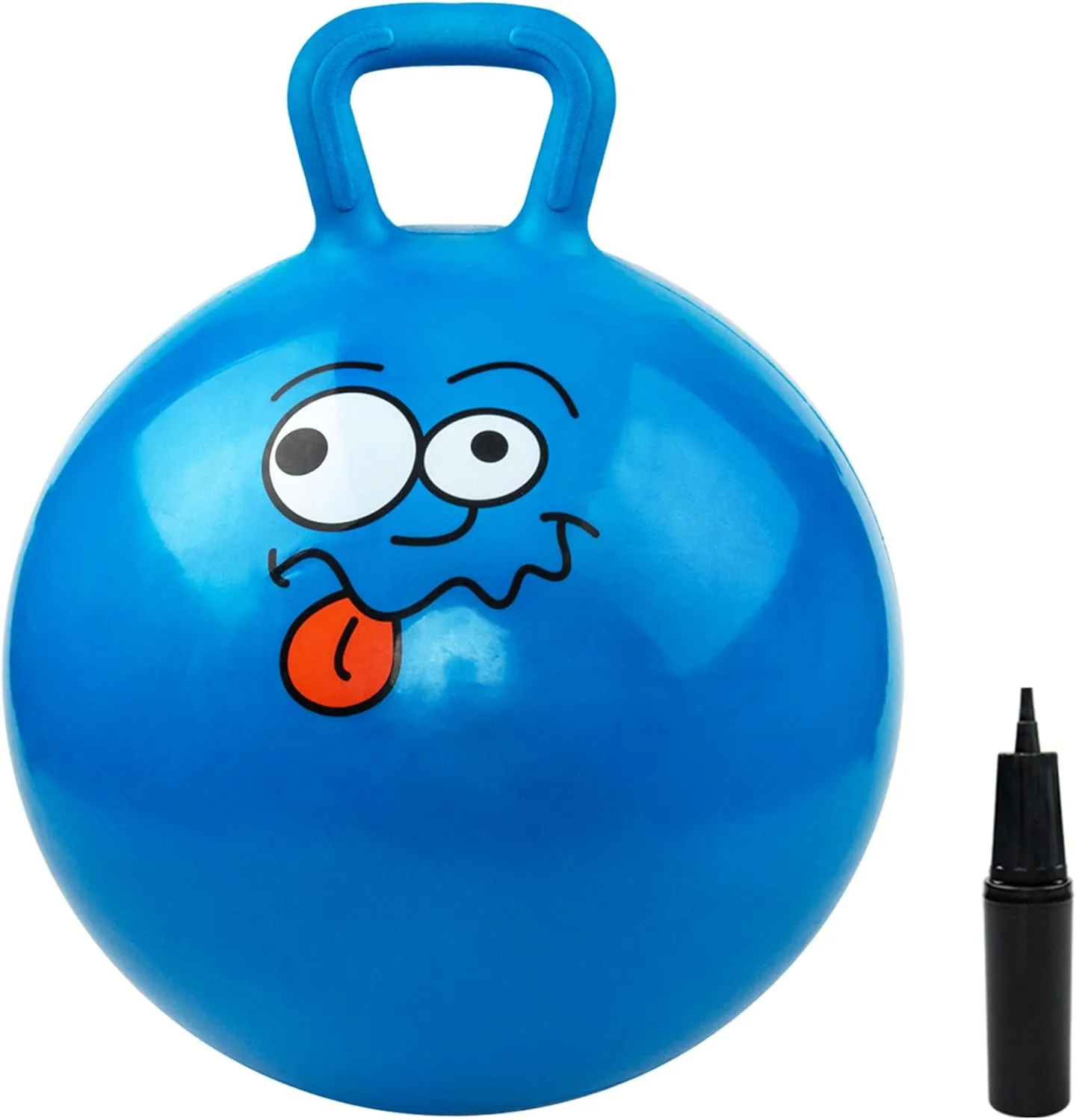 Hoppity Hop Toys$ Sit and Bounce on Toys for Boys and Girls Gifts EVERICH TOY Hopper extort launch entrepreneurial crucial Ball$ Bouncing Ball with Handle$ 20 Inches Jumping 
