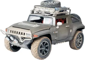 Hummer HX Muddy Edition SUV 1 18 Alloy Car Model Die-cast Toy Simulation Adult Gifts Collectible Display Festive Deluxe Gift Resin Car Vehicle Model Fit span for 