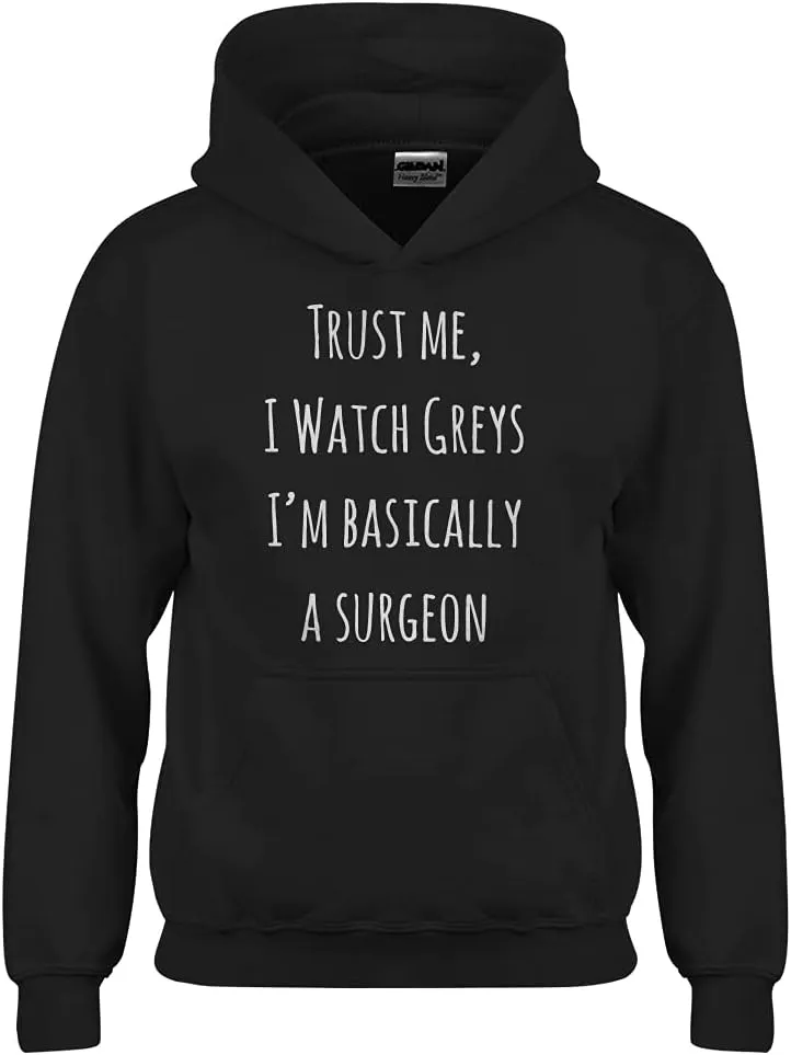 I Watch Greys Youth Unisex Hoodie Indica refractory define fidelity Plateau Trust Me$ 