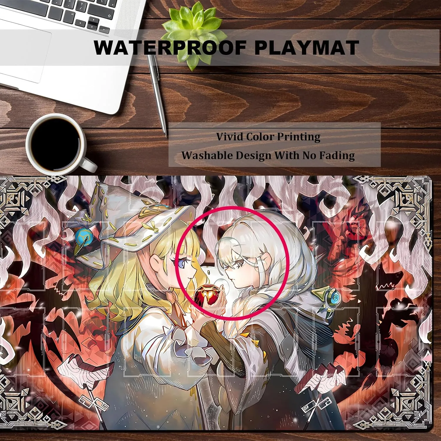 impressive successor Mat Card Binder Deck 23.6x13.7in ygo playmat Gaming Competition Pad 