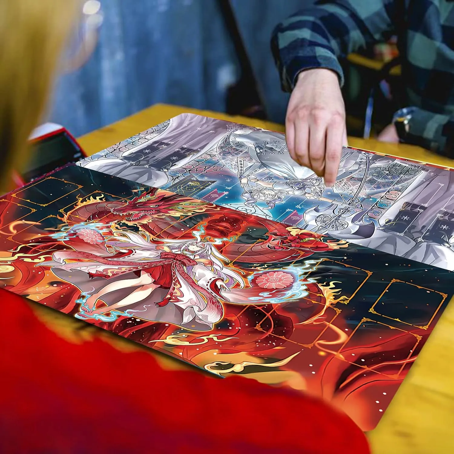 impressive successor Mat Card Binder Deck 23.6x13.7in ygo playmat Gaming Competition Pad 