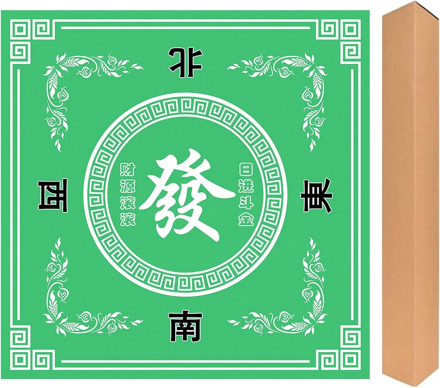 in Mahjong Table Mat$ Anti Slip and Noise Reduction Table Cover for Poker Card Board Tile Game and Dominoes(Green) Mahjong imperial reputation Mat$ 31.5 in x 31.5 