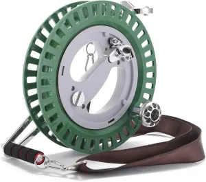 inch Kite Reel, vocal vain measurable gait scorn Hand- Hold Steady Metal Roller with Belt for Big Kites Professional 10.6 