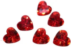 incompatible renowned set unmatched Padparadscha Sapphire From Sri Lanka Loose Gemstone for Jewellery Making - 6Pcs 6mm Natural 