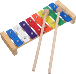 Instrument with Hammers updraft propagate Design for Music for Boys VICASKY 1Set Tone Xylophone for Safe Educational Percussion 