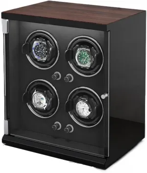 intuitive Box for 1/2/4/6/9/12/16 Watches 5 Rotation Modes for Men's and Women's Watches Storage Display Box Watch Winder (I A) Watch Winder Automatic Watch Winder 