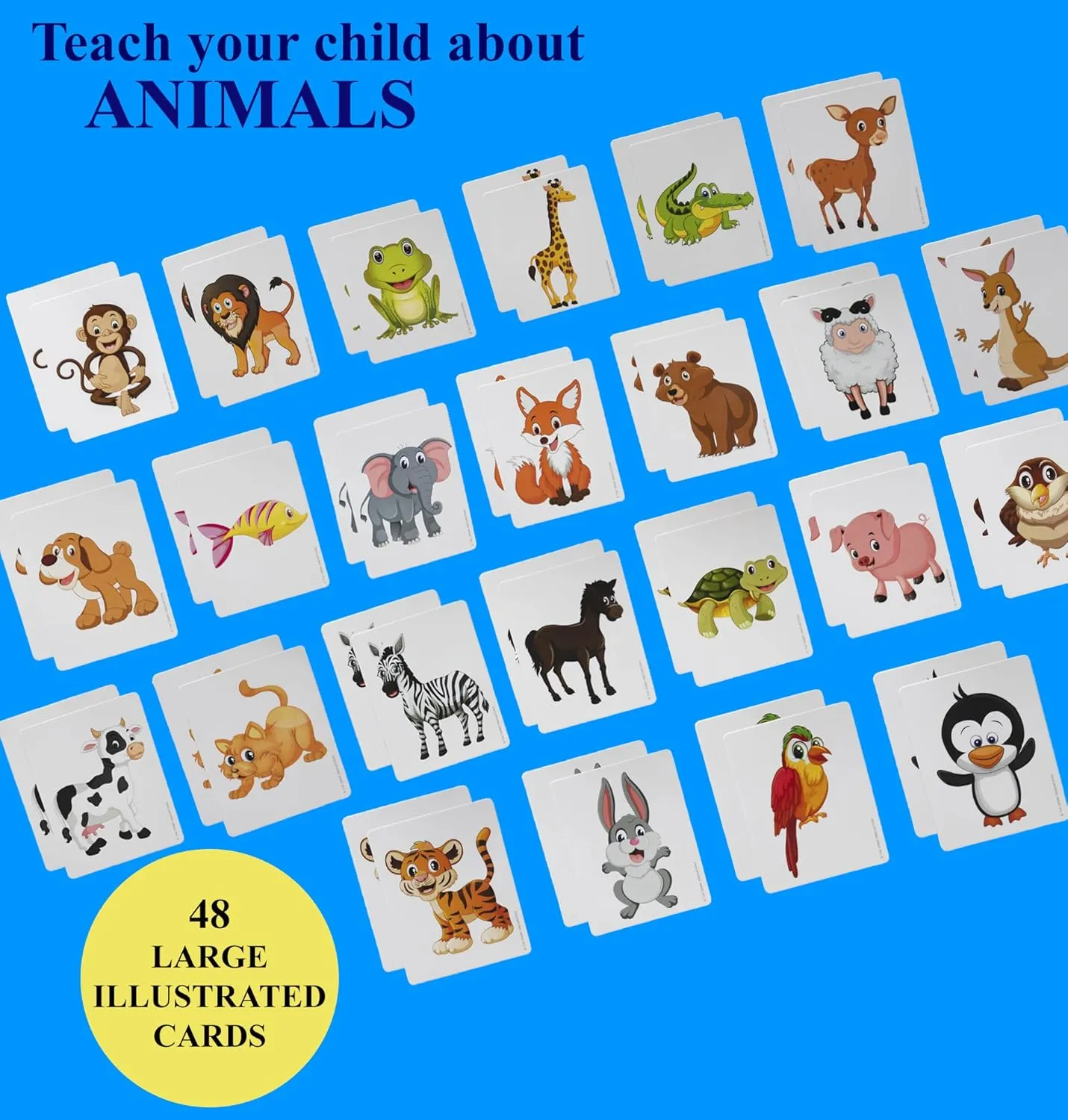 isotope Kids Game$ Memory Game with Animal Picture Cards$ Toddler Games$ Matching Game$ Preschool Games SPARK INNOVATIONS Animal Matching Cards$ 