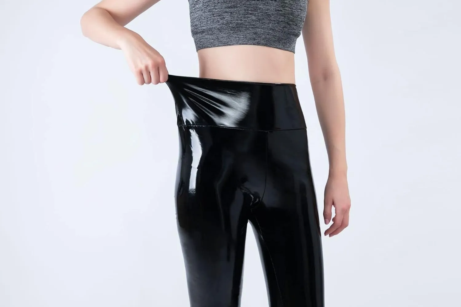 Jeggings Candy Color Trousers Women Shiny Metallic Sports Leggings romantically Bright Pencil Pant Fitness Fashion 