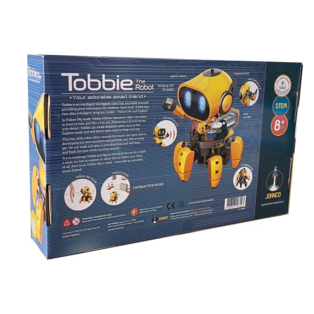 Johnco Tobbie The Robot Early Science STEM Toys 8yrs 