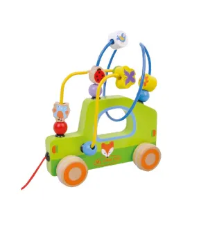 Jumini Pull Along Beads Maze Car