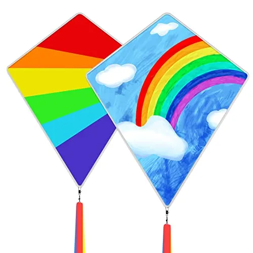 Kaiciuss 2pk Rainbow Kites