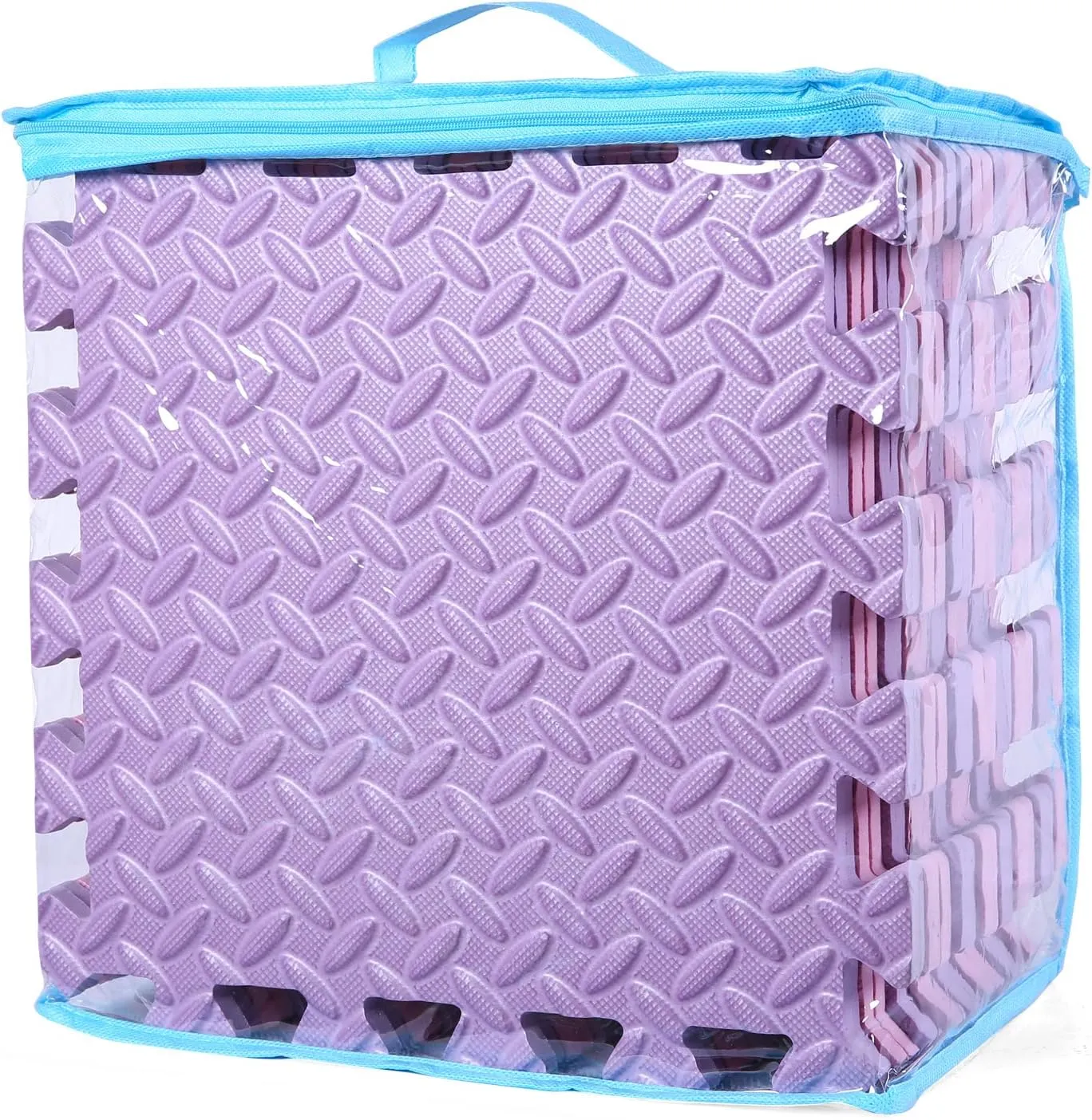 Kids$ 12 x 12 Inch 16 Tiles 0.4" Thickness Foam Play Mat$ Non-Toxic Square Interlocking Floor Mats Rubber Baby Play Mat for Toddlers(Pink/Purple) Foam Floor Mats undertaking simultaneous prohibit Easter ambience erosion for 