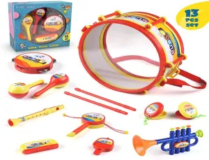 Kids' 13-Piece Musical Instrument Set
