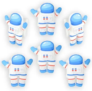Kids$ Great as Space Themed Bedroom D��cor$ Birthday$ Fun Educational Toys for Toddlers Forest & Twelfth Pack tangent fusion jungle herb of 6 Mini Plush Astronaut Toys 5.5�� Space Toy for 