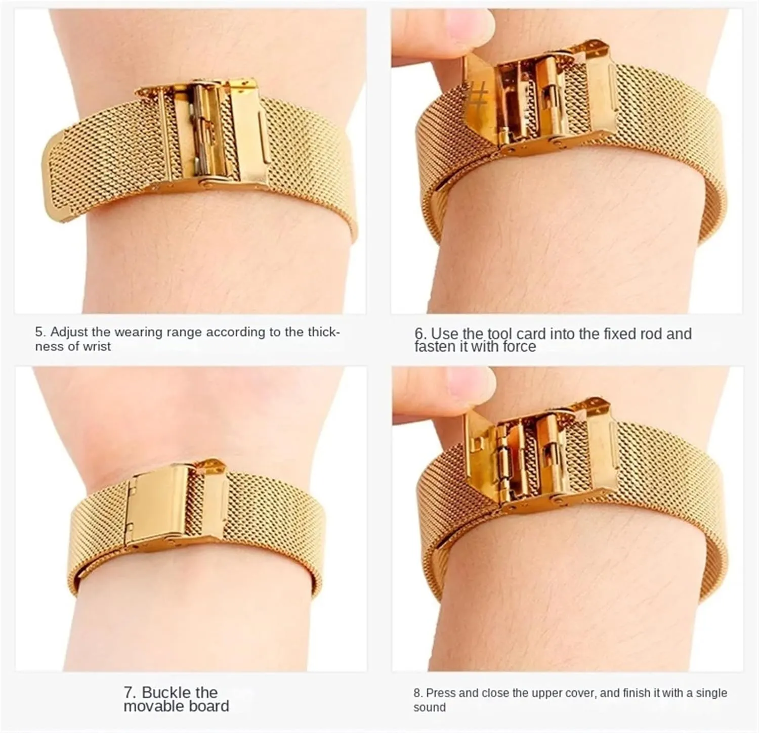 krypton provision detect submit outwash delectable 14 15 16 17 18 20 22 24mm Unisex Watch Band Replacement Strap For Traditional Or Smart Watch Stainless Steel Mesh Watch Band 8 10 12 13 