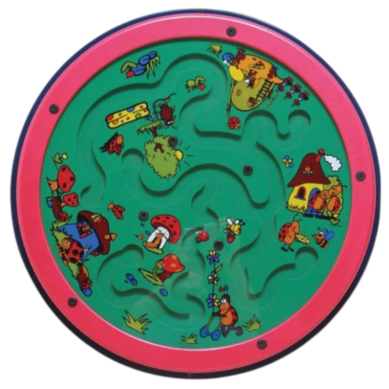 Ladybug Lane Wall Activity Toy