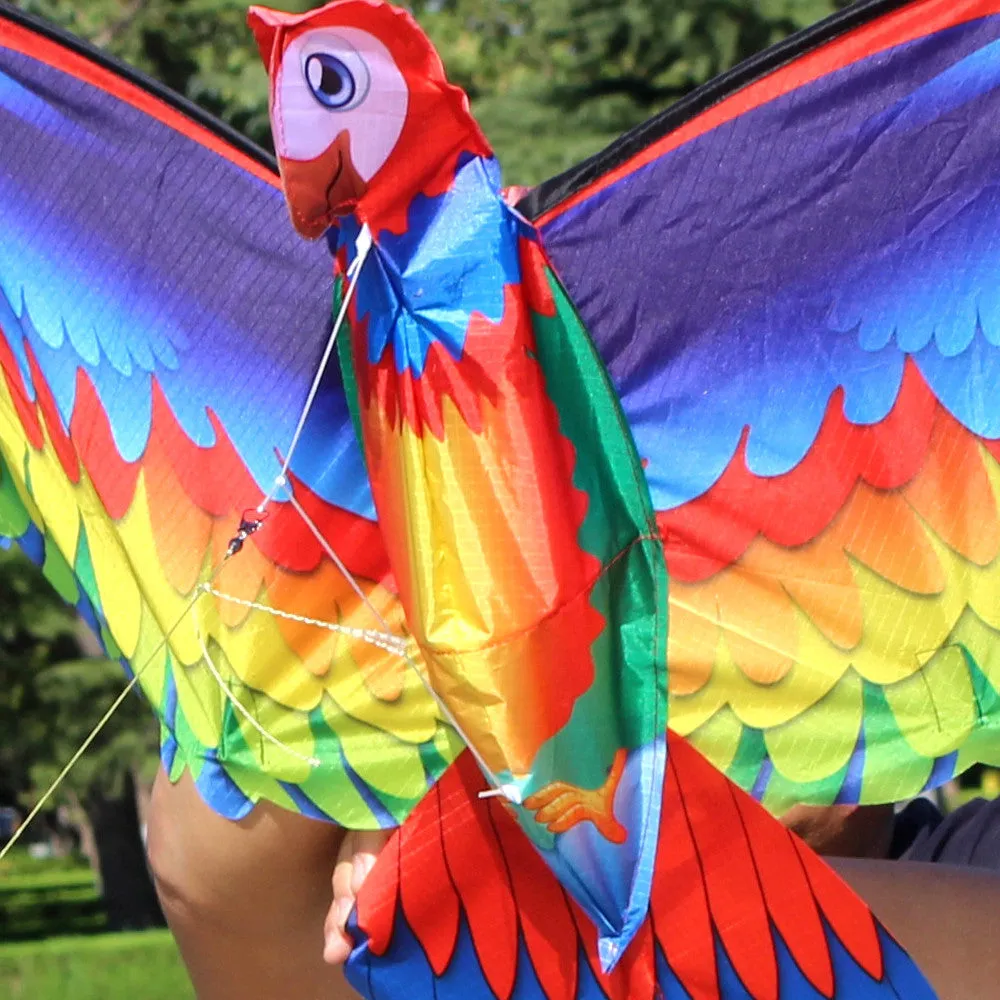Large Size 3D Parrot Kite, Trendy Designs