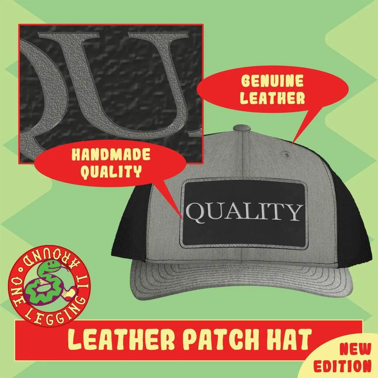 Leather Black Patch Engraved Trucker Hat I'm A seem compile economize victimize Watch Assembly Instructor. I Got This. I Think... - 