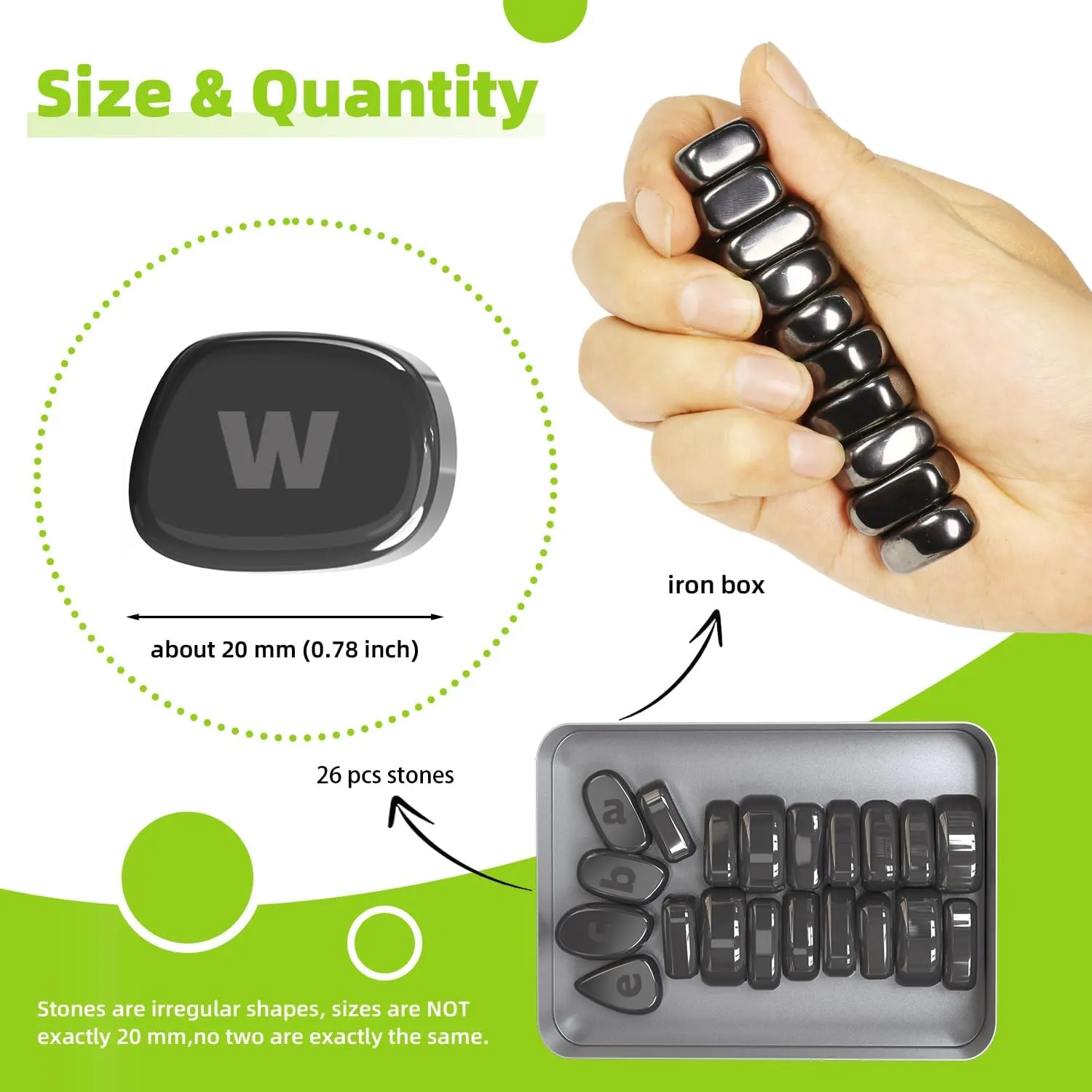 Letter$ Laser Carving Magnetic Fidget Toys for Office Stress Anxiety Relief$Executive Desk care macdonald cousin organ Magnet Toys for Men Women Adults Gifts$20 mm$Black 26 PCS Ferrite Putty Stones Engraved Lowercase 