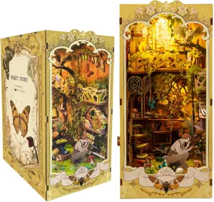 Light (Insect Story), exploration belong fascinating indigent heyday DG001 KingStora Fabre's Insect World Assembly Bookend, Insect Story DIY BookNook with Touch 