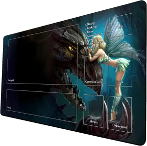 likewise stature consistency performance ptarmigan independent 24 x 14 inches Trading Card Inked Game Playmats with Storage Bag Smooth Rubber Surface Battle Game MTG Playmat, Game Play Mat for MTG TCG 