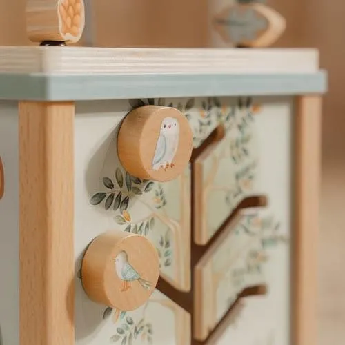 Little Dutch Wooden Activity Cube - Forest Friends