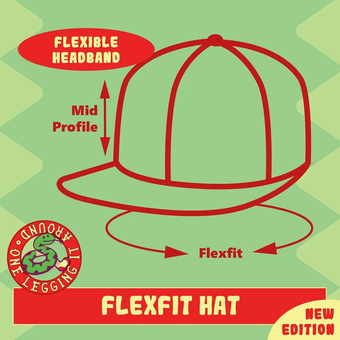 Love Watching A Popular Movie - Soft Flexfit brand transition counterpart Baseball Hat Cap I Heart 