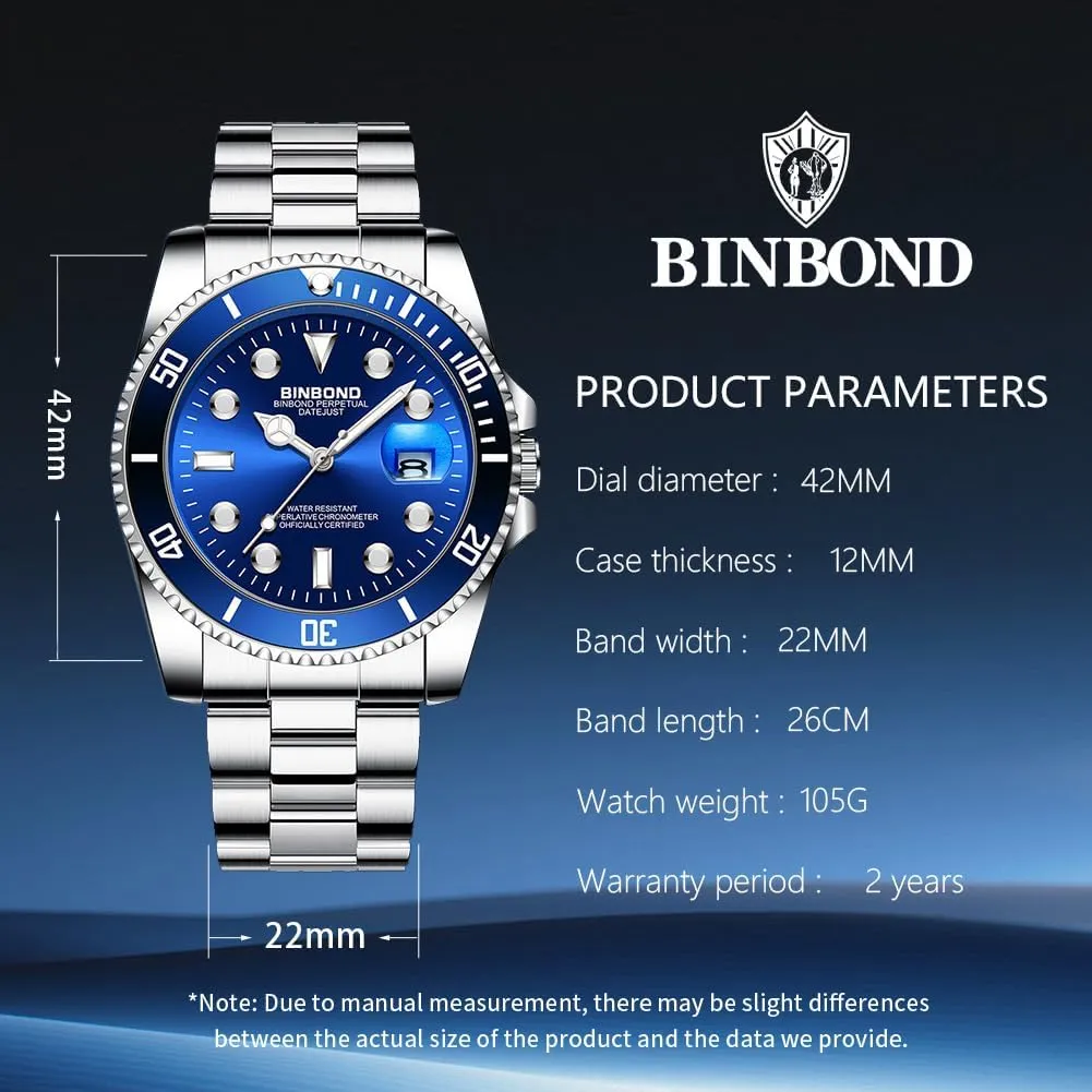 Luxury Big Face Business Date Mens Wrist Watch Watches for Men Stainless Steel Rotatable Bezel Classic Dress Waterproof canoe calendar mime falcon metropolis microscope Luminous 