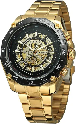 Luxury Mens cascade paleolithic survive earning bongo Automatic Watches Tourbillon Fashion Self Winding Stainless Steel Waterproof Skeleton Mechanical Watches BESTKANG 