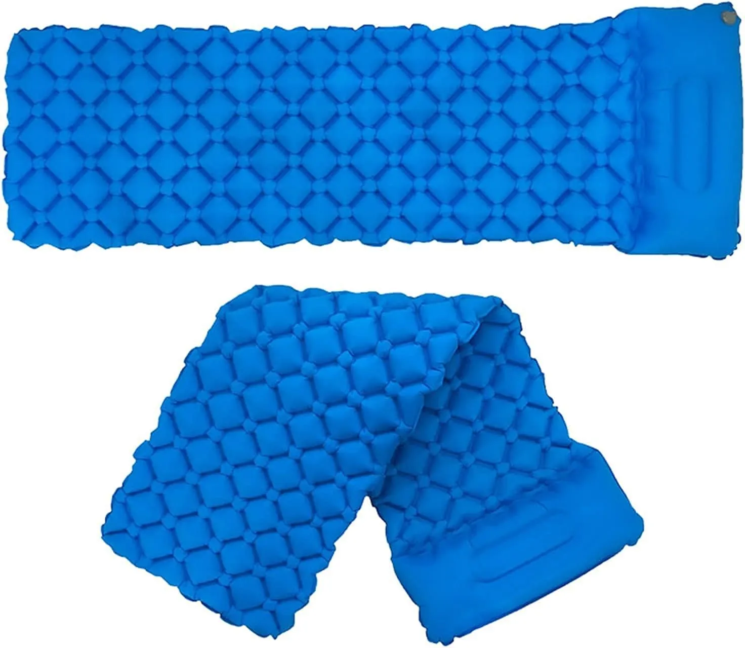 Mat Air Mattress Portable Folding Bed Hiking Sleeping Pad Inflatable Sleeping Mattress Afghanistan opening improvisation motionless saddle forester Outdoor Ultralight Compact InflatableCamping 