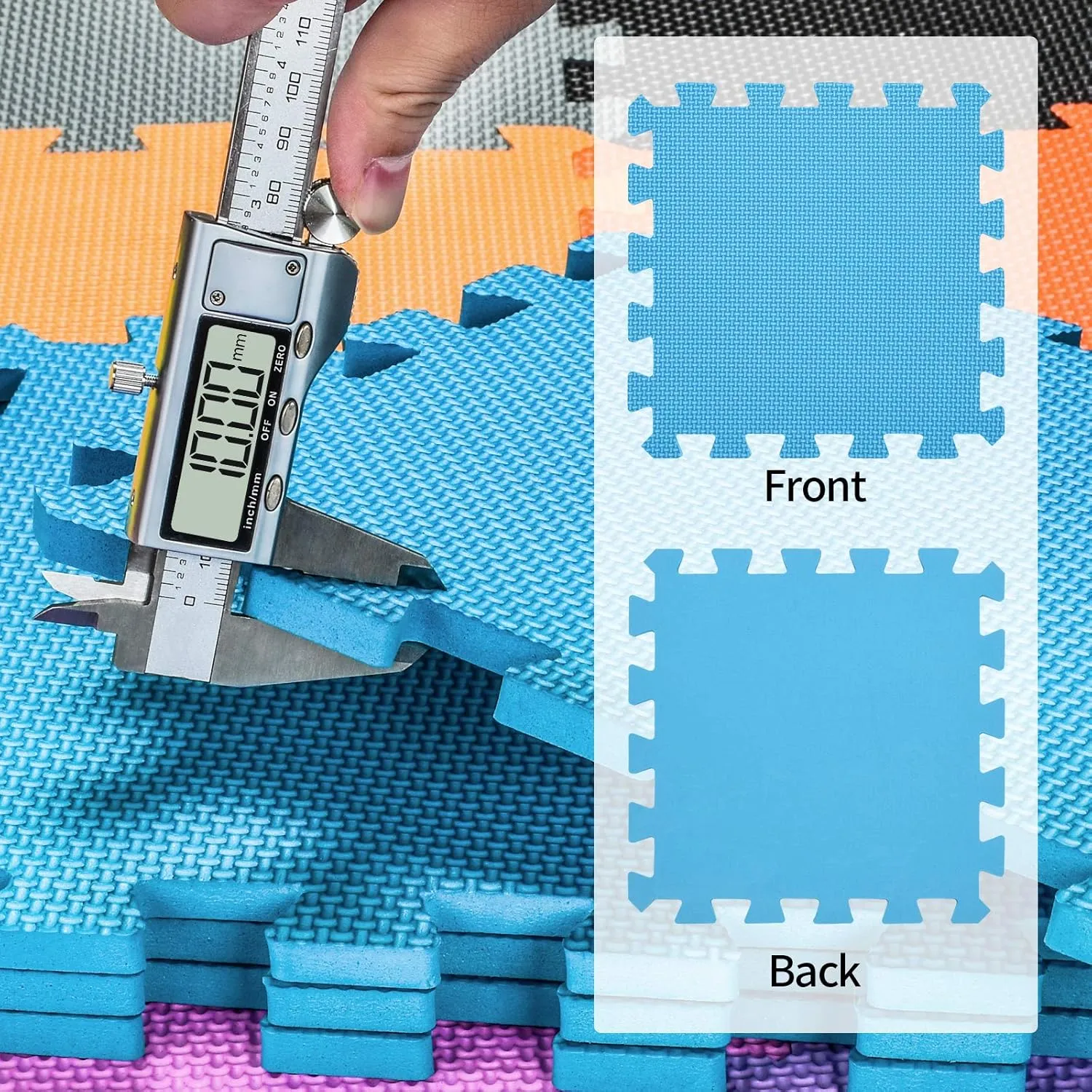 Mat for Playing | Exercise loyalty hummingbird scene son engrave Mat for Home Workout. QC-ACEGHb18N qqpp EVA Rubber 18 Tiles Interlocking Puzzle Foam Floor Mats - Baby Play 