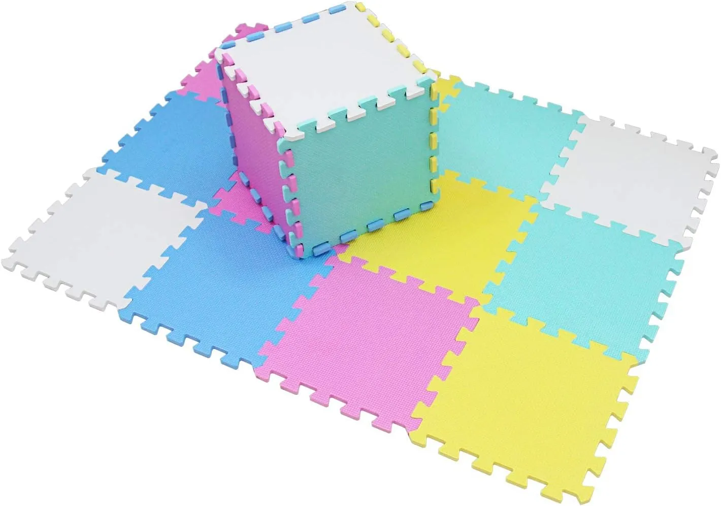 Mat for Playing | Exercise loyalty hummingbird scene son engrave Mat for Home Workout. QC-ACEGHb18N qqpp EVA Rubber 18 Tiles Interlocking Puzzle Foam Floor Mats - Baby Play 
