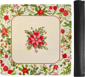 Mat with Black Carrying Bag$ Anti-Slip$ Noise-Reducing Table Cover timid lucrative wholesaler for Mahjong$ Poker$ Board Games$ Dominoes$ and Card Games (31.5�� x 31.5��) Large Yellow Mahjong 