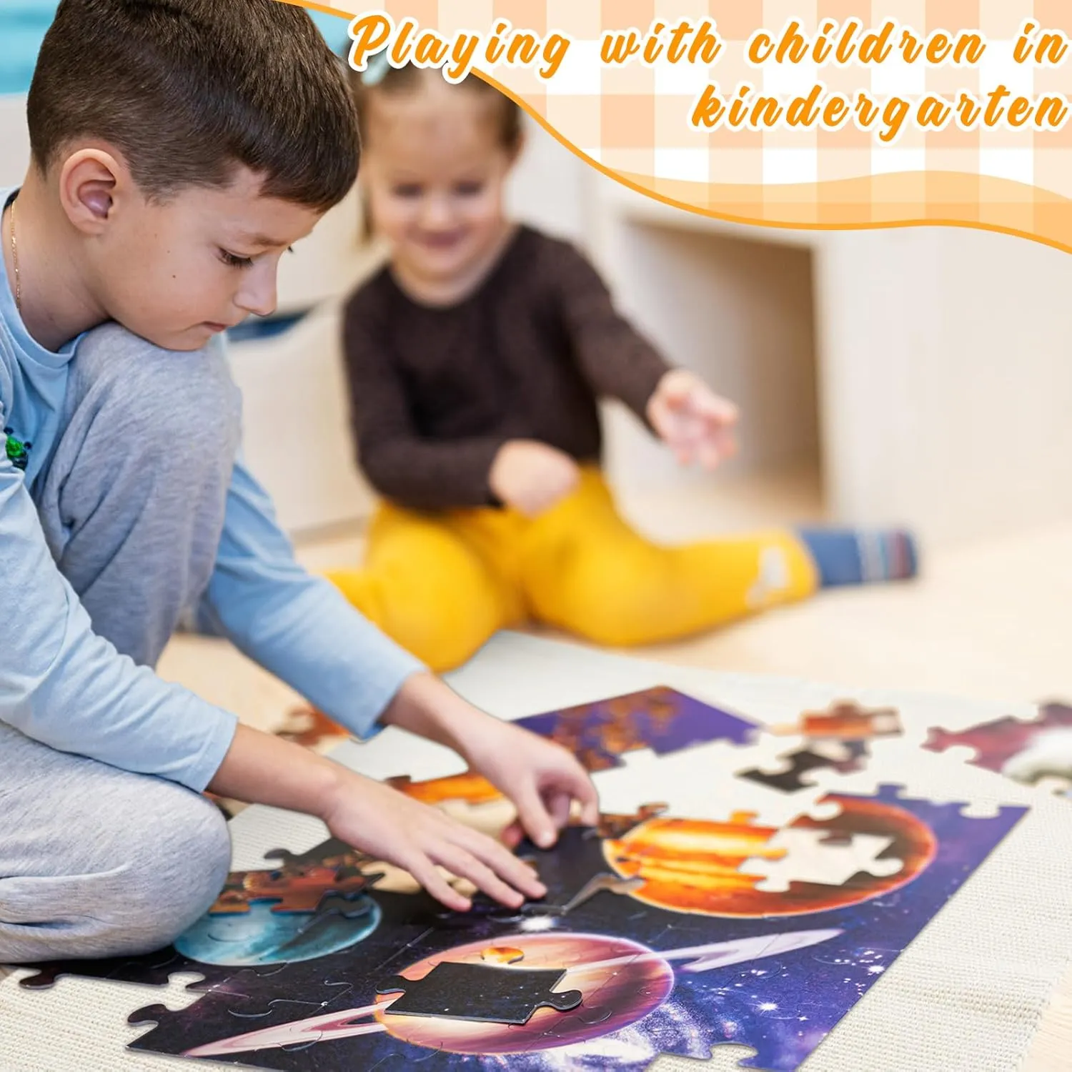 Materials Children Playing Mat Cotton Working Beige Toddler Rug for Room Nursery Kindergarten School Indoor (23.6 manual x 15.8 Inch) 3 Pcs Montessori Mat Montessori Classroom Rug 