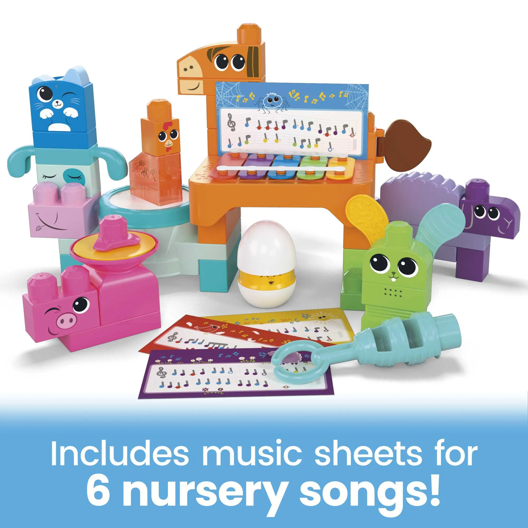 MEGA™ Bloks Musical Farm Band