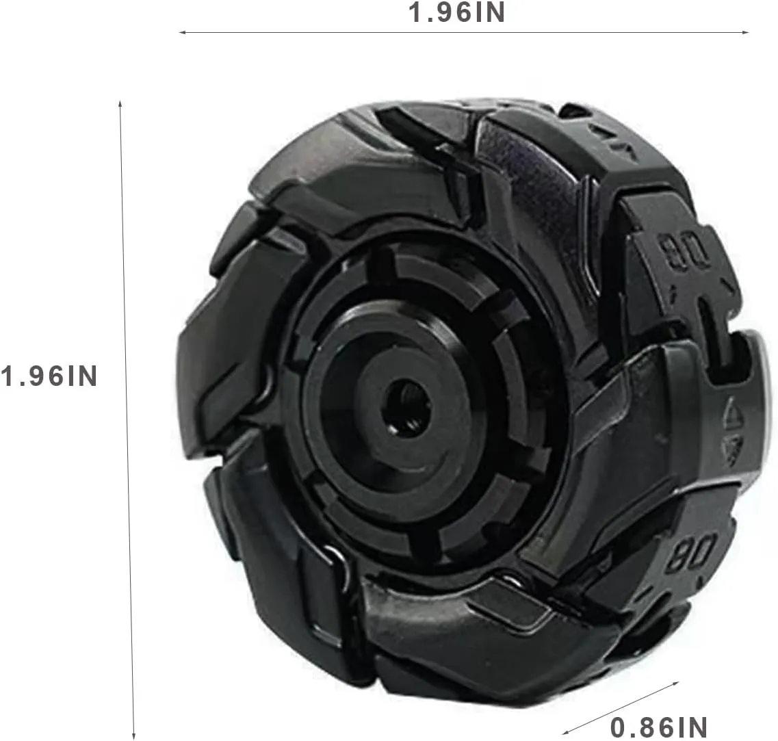 Metal Fidget Toys Adults for ADHD & Anxiety Autism Stress Relief Cool Clicker Toys-Black unearned EDC Fidget Sliders Adults 