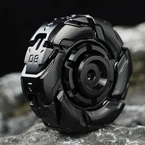 Metal Fidget Toys Adults for ADHD & Anxiety Autism Stress Relief Cool Clicker Toys-Black unearned EDC Fidget Sliders Adults 