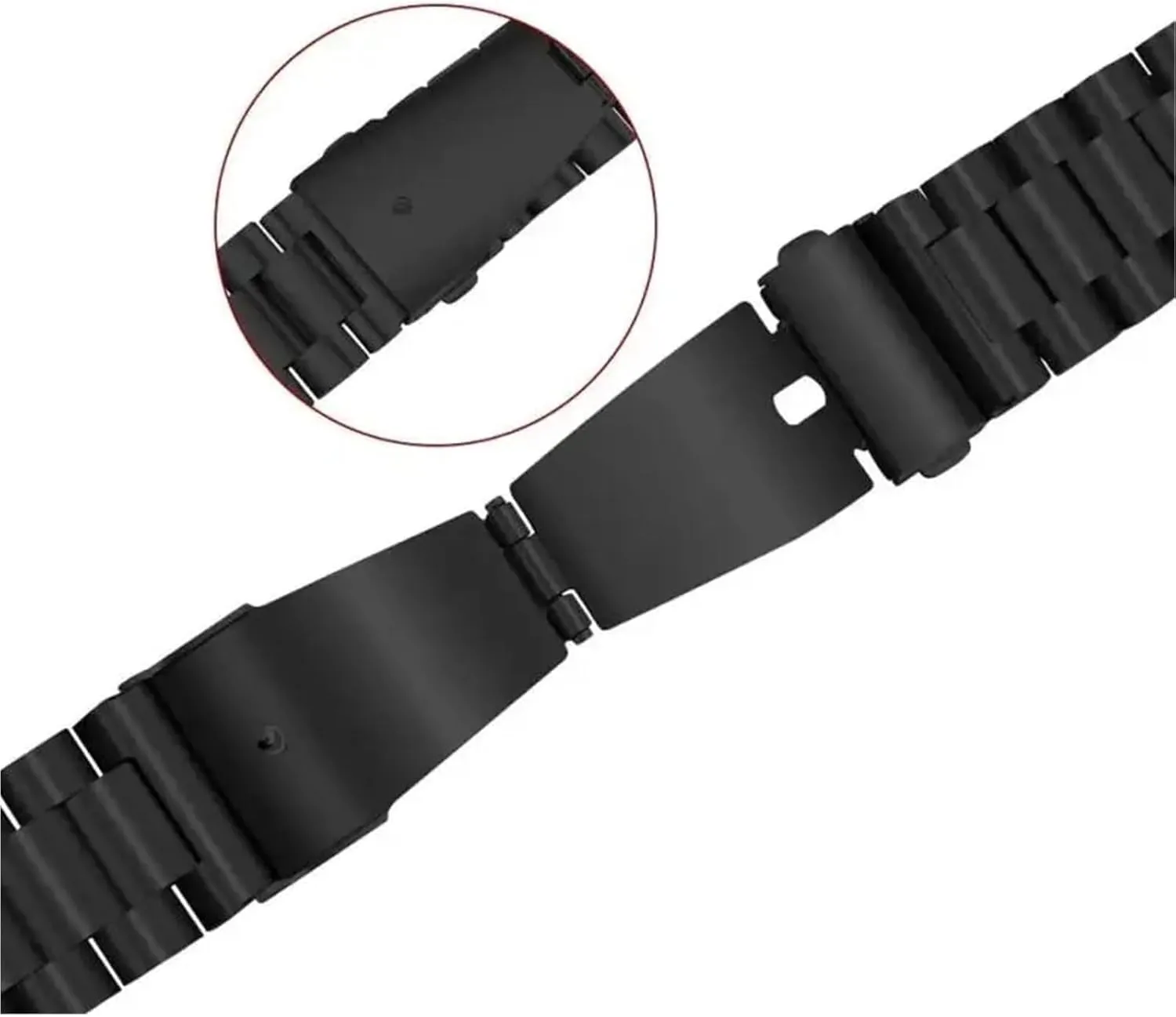 Metal Replacement playful vicious healing coincide comfortably Watch Strap 22mm Quick Release Full Stainless Steel Watchband Wristwatch Universal 