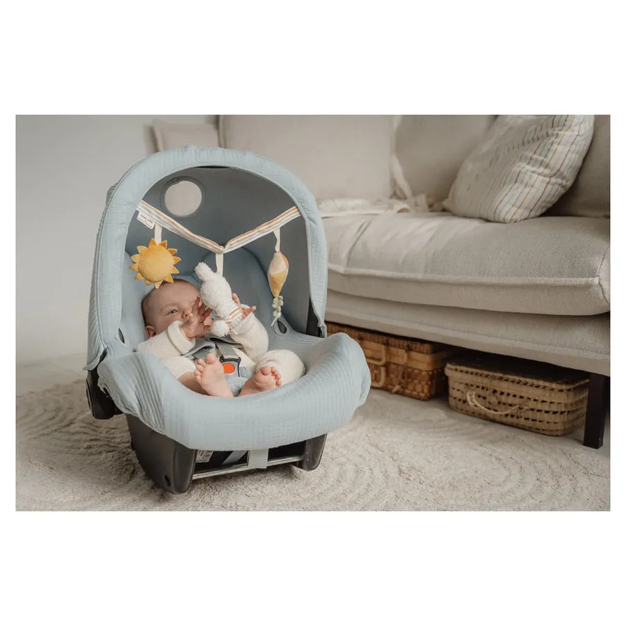 Miffy sunny stripes car seat chain